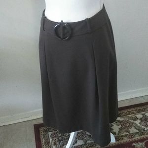 TALBOTS brown skirt.  Size 8